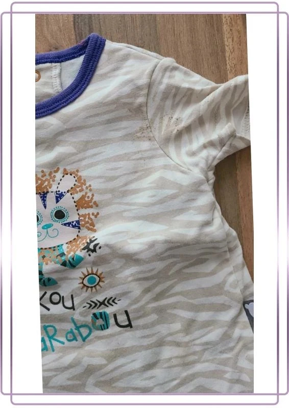 Body grenouillère 9 mois Petit Béguin – photo 3